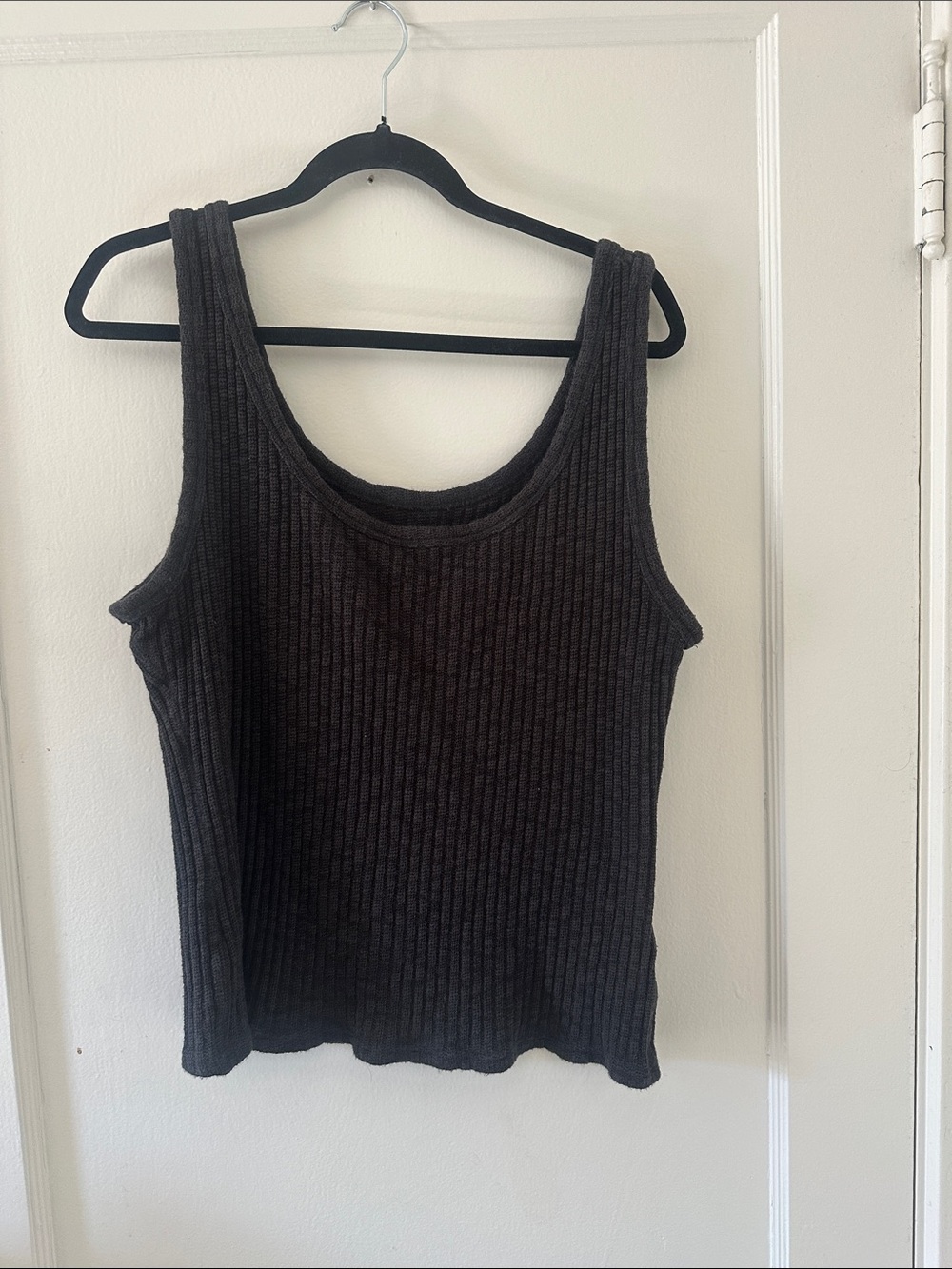 Everlane Cozy Rib Tank - Black